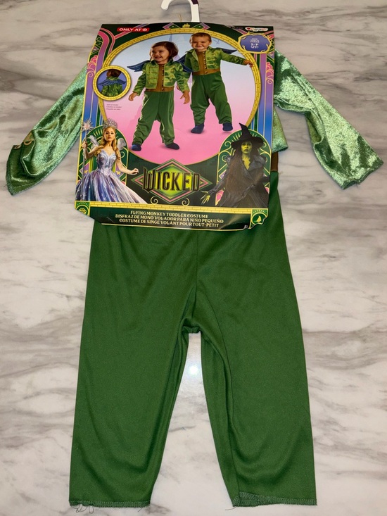 Disguise Other - NWT Wicked Flying Monkey Costume 2T Toddler Halloween Oz Disguise
